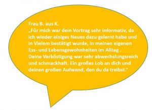 Kundenfeedback Daniela Weh Gesundheitsberatung